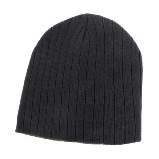 100% Cotton Beanie:Black
